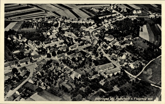 Ak Böhringen Radolfzell aan het Bodenmeer, luchtfoto