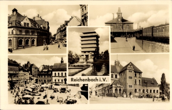 KP Reichenbach im Vogtland, Na stronie znajduje się kilka czarno-białych zdjęć Reichenbach im Vogtland...