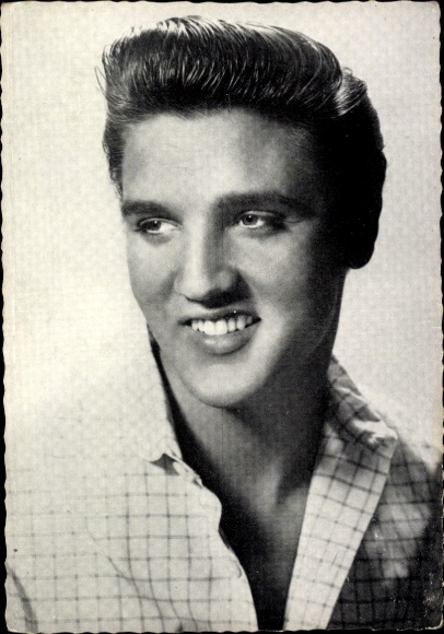 Ak Schauspieler und Sänger Elvis Presley, Rock n Roll, Portrait