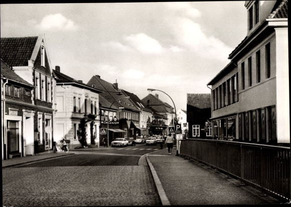 Ak Barnstorf in Niedersachsen, Lange Straße