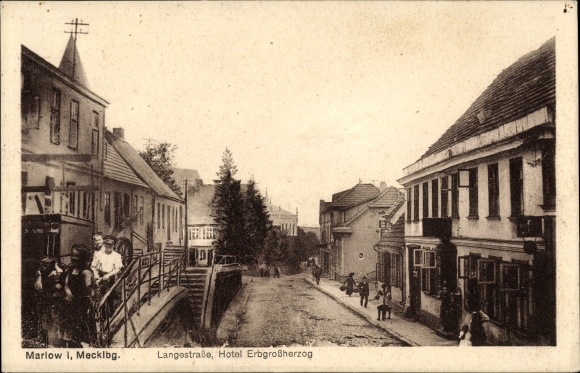 PC Marlow in Mecklenburg, Langestrasse, Hotel Hereditary Grand Duke