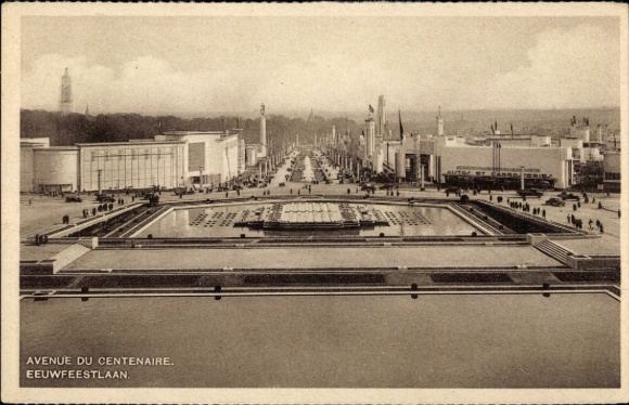 KP Bruksela Bruksela, wystawa 1935, Avenue du Centenaire