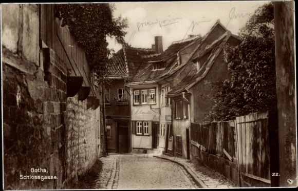 PC Gotha in Thuringia, Schlossgasse