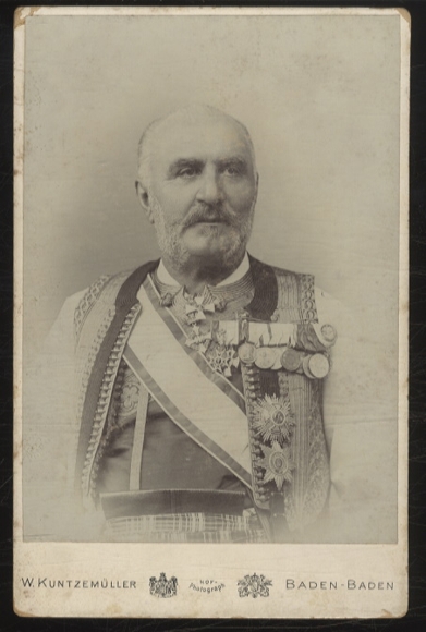 Cabinet Photo Prince Nicholas of Montenegro