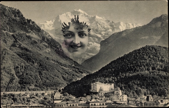 PC Switzerland, view of a place, Jungfrau, mountain face
