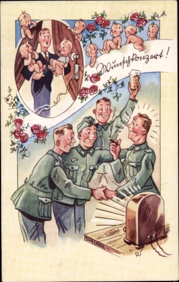 Życie Żołnierza Ak, Koncert na prośbę, Żołnierze w radiu, Wehrmacht