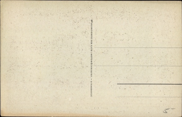 Postcard Celebration of the 25th BCP, Flag of the 2nd Royal Dauphiné Chasseurs