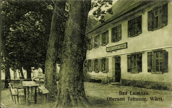Ak Bad Laimnau Tettnang im Bodenseekreis, Gasthof zum Bad von Jakob Heimpel