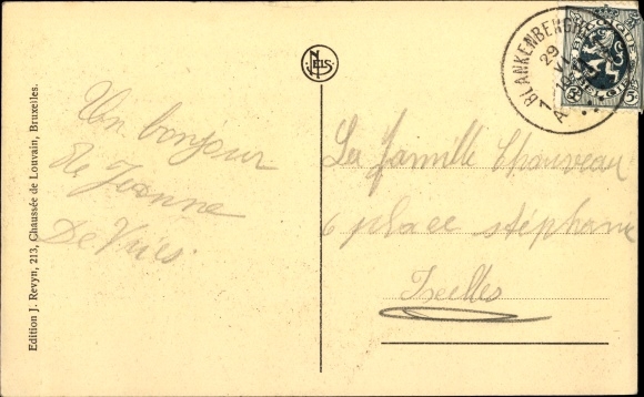 Postcard Zeebrugge West Flanders, Vuurtoren, Pier