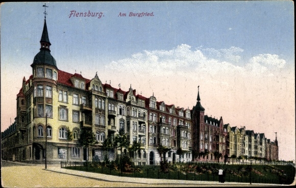 PC Flensburg in Schleswig Holstein, lot at the keep