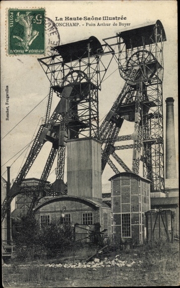 Ak Ronchamp Haute Saône, Puits Arthur de Buyer