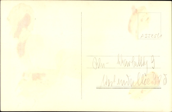 Postcard actress Lotte Koch, portrait, autograph