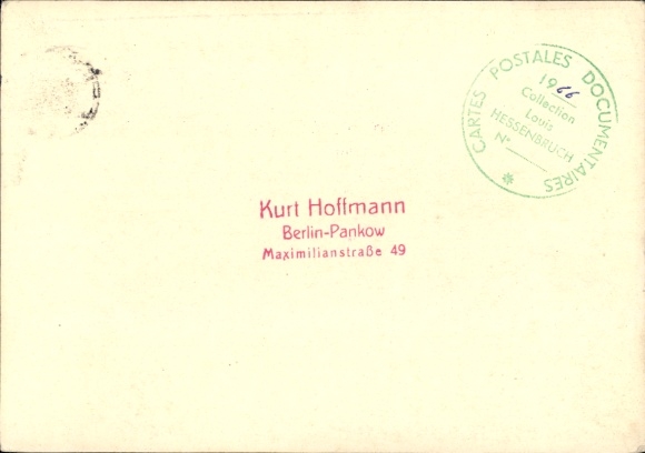 Postal stationery Postcard Reichsparteitag Nürnberg 1934, NSDAP standard