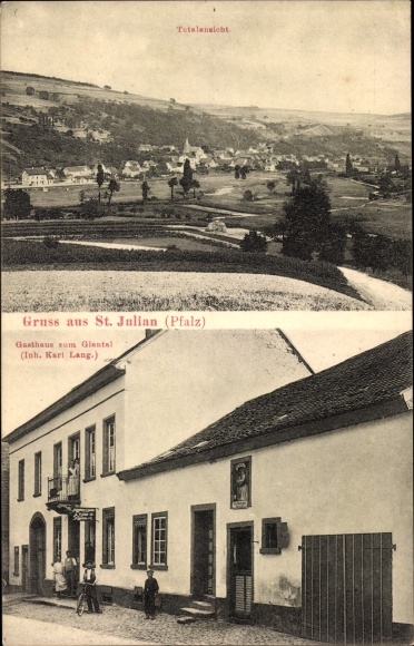 PC Sankt Julian in der Pfalz, total view, inn