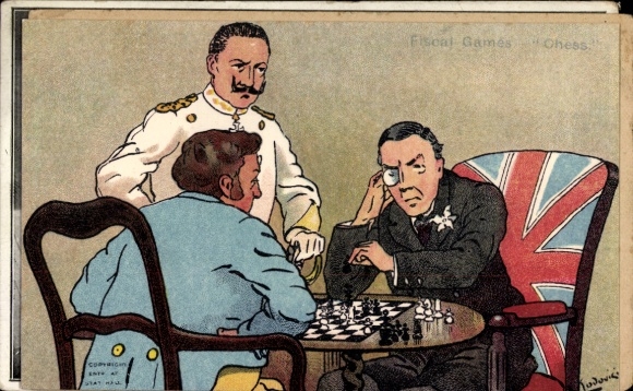 Artysta KP Fiscal Games, Szachy, Gra w szachy, Cesarz Wilhelm II.