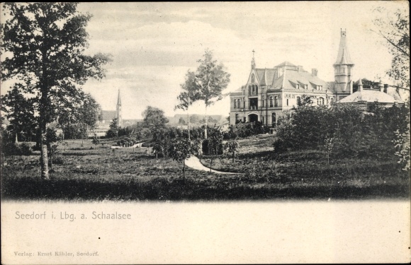 PC Seedorf in Lauenburg, local section, villa