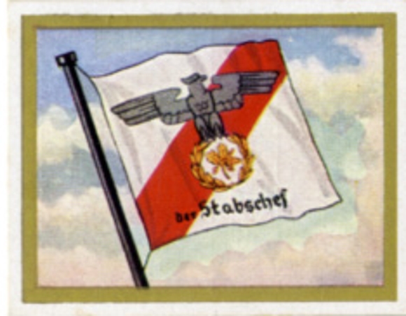 Collection picture III. Reich flags and standards No. 52, Book 1, command flag of the SA chief of staff