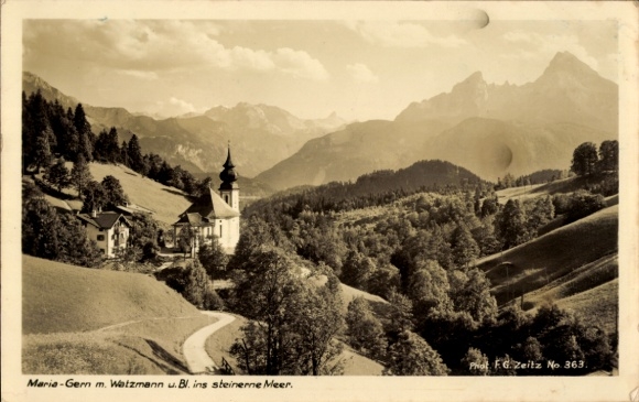 Ak Berchtesgaden in Oberbayern