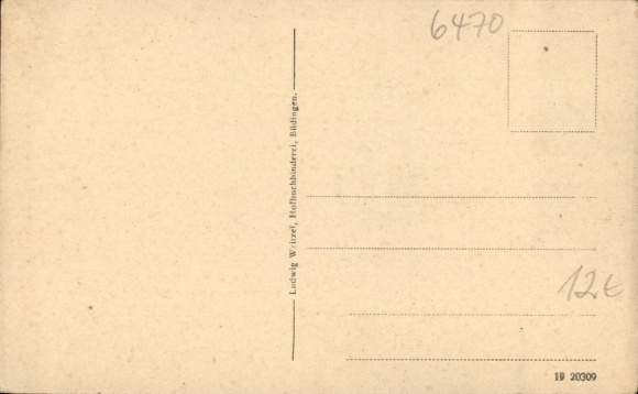 Postcard Büdingen in Hesse, Gymnasiumstrasse