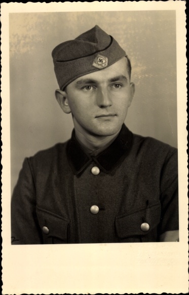 Photo Postcard Radeburg in Saxony, RAD man, portrait