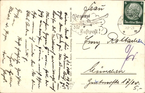 Postcard Koenigsbrück in Oberlausitz, panorama, church