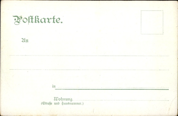 litho Hamburg Wandsbek Volksdorf, Hotel Stadt Hamburg