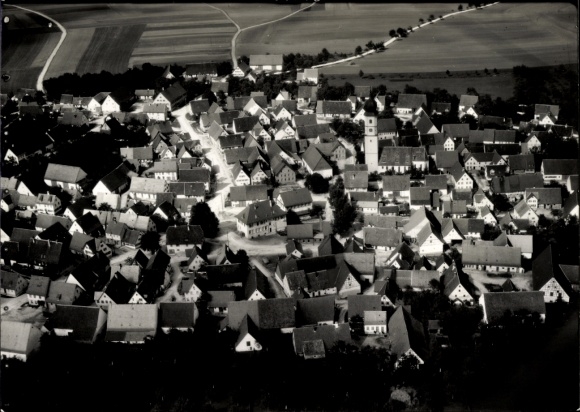 Photo Merklingen Alb Donau Kreis, aerial photograph