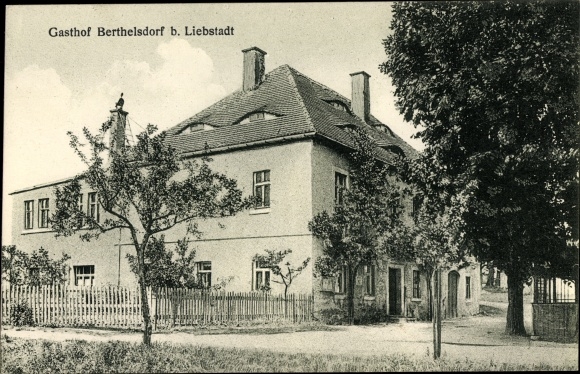 PC Berthelsdorf Liebstadt in the Ore Mountains, inn