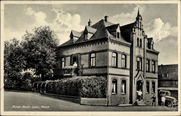 Ak Polch in Rheinland Pfalz, Hotel