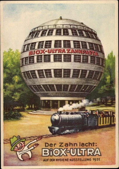 Artysta KP Kugelhaus, Ząb się śmieje, Biox Ultra, wystawa higieny 1931