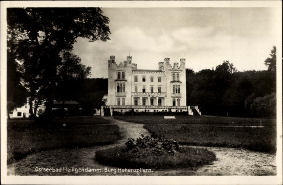 Postcard Seebad Heiligendamm Bad Doberan, Hohenzollern Castle