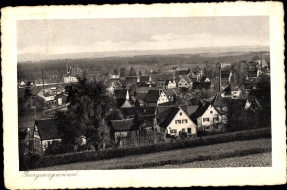 Ak Georgensgmünd in Mittelfranken, Panoramaansicht