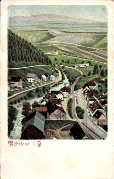 Postcard Rübeland Oberharz am Brocken, general view