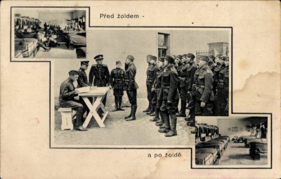 Postcard Czech Army, Před žoldem a po žoldě
