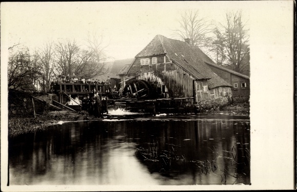 Postcard Rotenbek Kuddewörde in Lauenburg, Grander Mühle