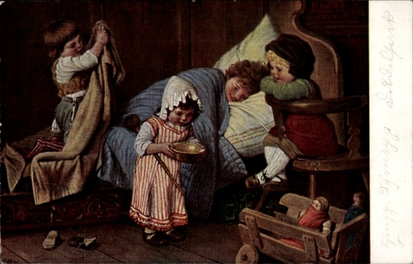 Artist PC Kaulbach, Hermann, The imaginary sick man