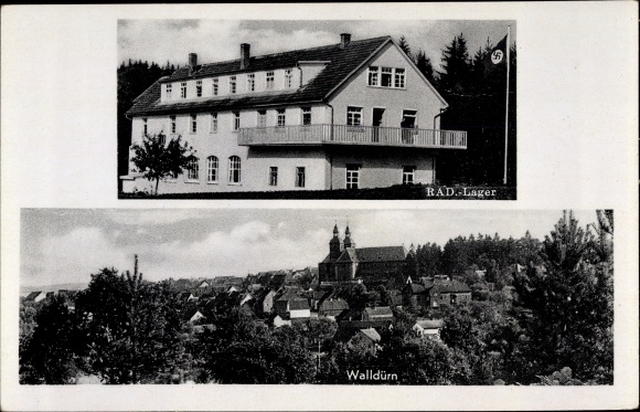 KP Walldürn w Odenwaldzie, Obóz Pracy Rzeszy, RAD