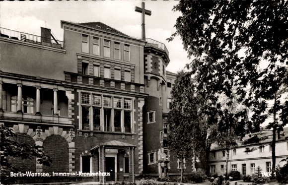 Ak Berlin Zehlendorf Wannsee, Immanuel-Krankenhaus