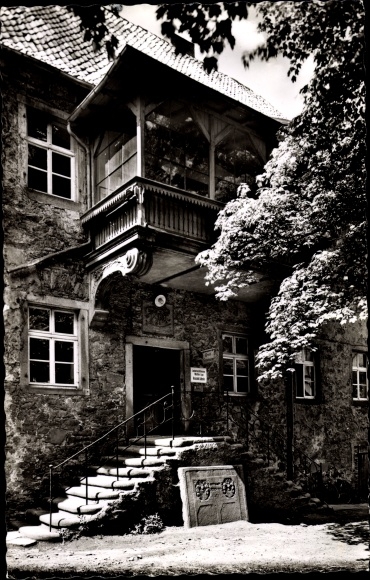 Ansichtkaart Lübbecke in Westfalen, Burgmannshof