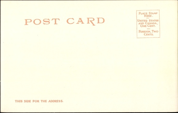 Postcard saloon steamer Columbia