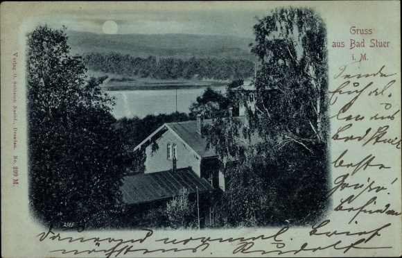 Moonlight PC Stuer in Mecklenburg, partial view, building