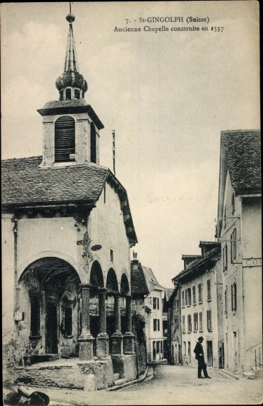 KP Saint Gingolph Kt. Valais Szwajcaria, Ancienne Chapelle