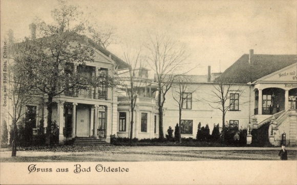 Postcard Bad Oldesloe in Holstein, Kurhaus