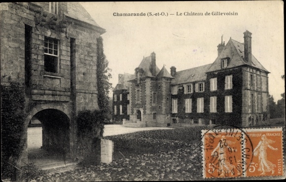 Ak Chamarande Essonne, Le Chateau de Gillevoisin