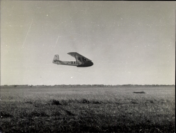 Photo Manchukuo State of Manchu, gliding, gliding in Manchuria