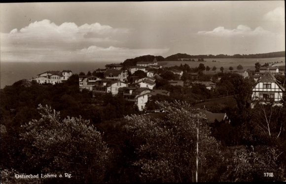 Ak Lohme auf Rügen, Panorama