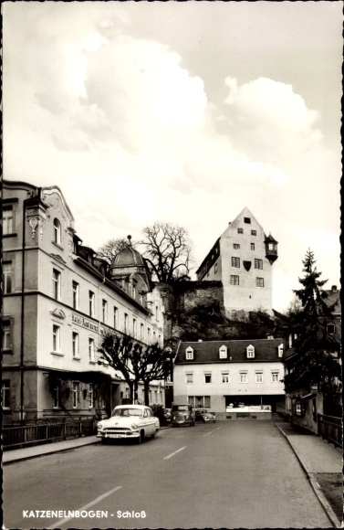 PC Katzenelnbogen im Taunus, castle, street section