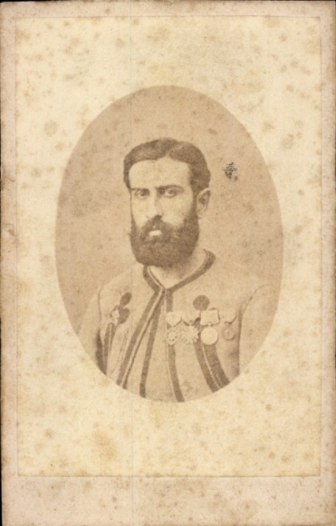 CdV Schlacht um Mentana, Ferdinand de Charette