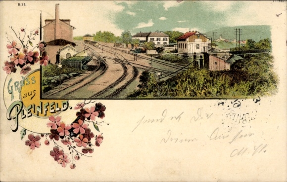 Litho Pleinfeld Mittelfranken, Bahnhof
