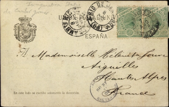 Postcard Spain, gathering of people